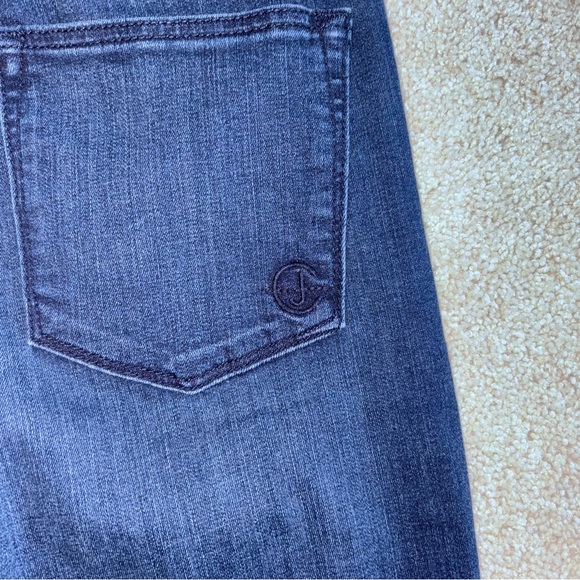 CJ by Cookie Johnson Women's 31x34 Foundation Flare Leg Med-Dark Wash Mid Rise - Picture 7 of 8